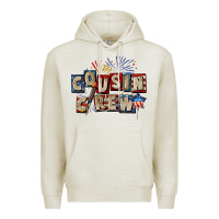 Oatmeal Heather Cousin crew 4th of july Premium Hoodie - CowGirlArtShop