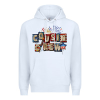 White Cousin crew 4th of july Premium Hoodie - CowGirlArtShop