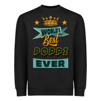 Black world's best poppi ever Heavyweight Sweatshirt - Jasminsmagicworld
