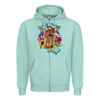 Seafoam Holy cow i am cute baby cow Zipper Hoodie - HowdyJamesFarm