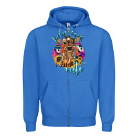True Royal Holy cow i am cute baby cow Zipper Hoodie - HowdyJamesFarm