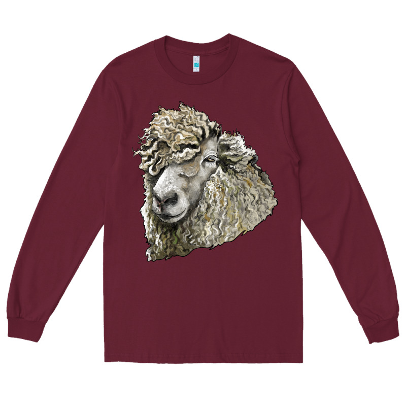 Lincoln Sheep Head Long Sleeve Tee by LillyAllenDesigns | Teevron