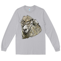 Moon Dust lincoln sheep head Long Sleeve Tee - LillyAllenDesigns