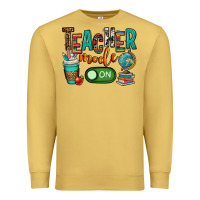 Antique Gold teacher mode on Premium Sweatshirt - OliviaCreatesArt