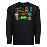 Black teacher mode on Premium Sweatshirt - OliviaCreatesArt