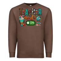 Chestnut teacher mode on Premium Sweatshirt - OliviaCreatesArt