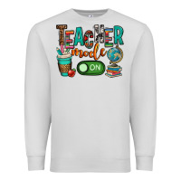Dove Grey teacher mode on Premium Sweatshirt - OliviaCreatesArt