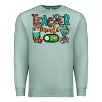 Seafoam teacher mode on Premium Sweatshirt - OliviaCreatesArt