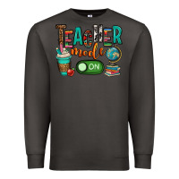 Smoke teacher mode on Premium Sweatshirt - OliviaCreatesArt