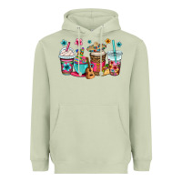 Matcha mexico fiesta coffee cups Heavyweight Hoodie - OliviaCreatesArt