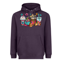 Plum mexico fiesta coffee cups Heavyweight Hoodie - OliviaCreatesArt
