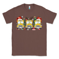 Chestnut christmas school bus Classic Tee - MaliasSmallBusiness