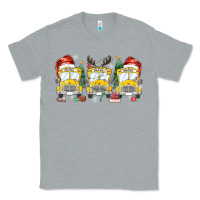 Heather Grey christmas school bus Classic Tee - MaliasSmallBusiness