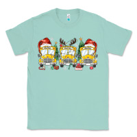 Seafoam christmas school bus Classic Tee - MaliasSmallBusiness