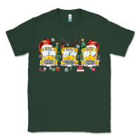 Sports Green christmas school bus Classic Tee - MaliasSmallBusiness