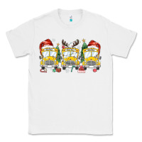 White christmas school bus Classic Tee - MaliasSmallBusiness