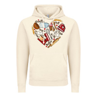 Vintage Artic bake tools hearts Vintage Hoodie - NancyCooperArtShop