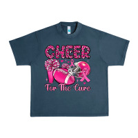 Midnight Navy cheer for the cure Urban Heavy Tee - MaliasSmallBusiness