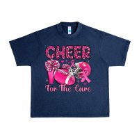 Navy cheer for the cure Urban Heavy Tee - MaliasSmallBusiness