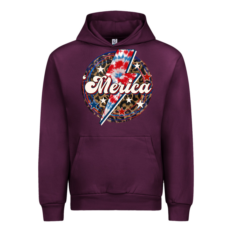Western Merica Patriotic 4th Of July Urban Hoodie by LillyAllenDesigns | Teevron