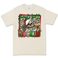 Bone jingle bell rockin skeleton christmas Premium Tee - Jasminsmagicworld