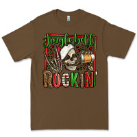 Cacao jingle bell rockin skeleton christmas Premium Tee - Jasminsmagicworld