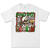 White jingle bell rockin skeleton christmas Premium Tee - Jasminsmagicworld