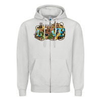 Dove Grey Love baby Cow Zipper Hoodie - HowdyJamesFarm