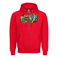 Red Love baby Cow Zipper Hoodie - HowdyJamesFarm