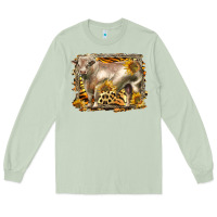 Matcha western charolais bull Long Sleeve Tee - LillyAllenDesigns