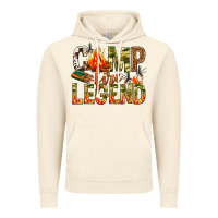Vintage Artic camp fire legend Vintage Hoodie - NancyCooperArtShop