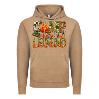 Vintage Coffee camp fire legend Vintage Hoodie - NancyCooperArtShop