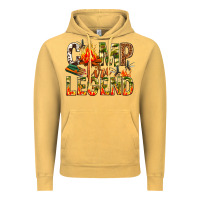 Vintage Mustard camp fire legend Vintage Hoodie - NancyCooperArtShop