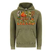 Vintage Olive camp fire legend Vintage Hoodie - NancyCooperArtShop