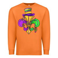 Carrot fleur de lis Premium Sweatshirt - OliviaCreatesArt