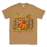 Toasted Coconut with god all things are possible Classic Tee - NancyCooperArtShop