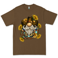 Cacao cowboy gnome sunflower rope Premium Tee - BarkalooDesign