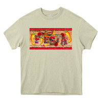 Fiesta  License Plate Template Heavy Core Tee | Teevron