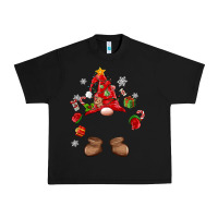 Black custom christmas gnome Urban Heavy Tee - MaliasSmallBusiness