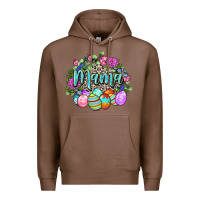 Chestnut Easter Mama Happy Easter Day Premium Hoodie - CowGirlArtShop