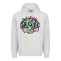 Dove Grey Easter Mama Happy Easter Day Premium Hoodie - CowGirlArtShop