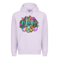 Lilac Easter Mama Happy Easter Day Premium Hoodie - CowGirlArtShop