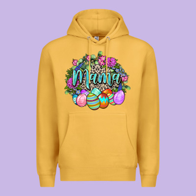 Easter Mama Happy Easter Day Premium Hoodie Designed By Cowgirlartshop
