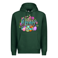 Sports Green Easter Mama Happy Easter Day Premium Hoodie - CowGirlArtShop