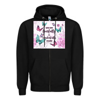 Black you are fearfully and wonderfully made Zipper Hoodie - TumblerDesignByShophia