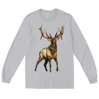 Moon Dust elk deer Long Sleeve Tee - LillyAllenDesigns