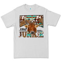 Dove Grey cow junkie Premium Tee - NancyCooperArtShop
