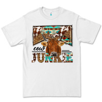White cow junkie Premium Tee - NancyCooperArtShop