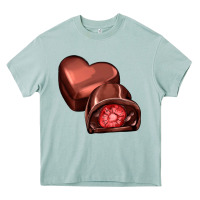 Arona heart chocolate Heavy Core Tee - AdoDesignShop