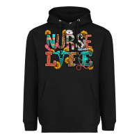 Black nurse life Heavyweight Hoodie - OliviaCreatesArt